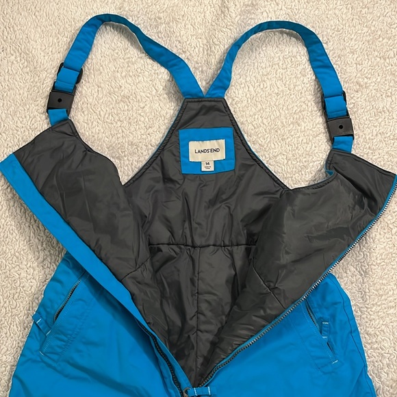 Lands’ End children’s snow bib - Picture 2 of 5